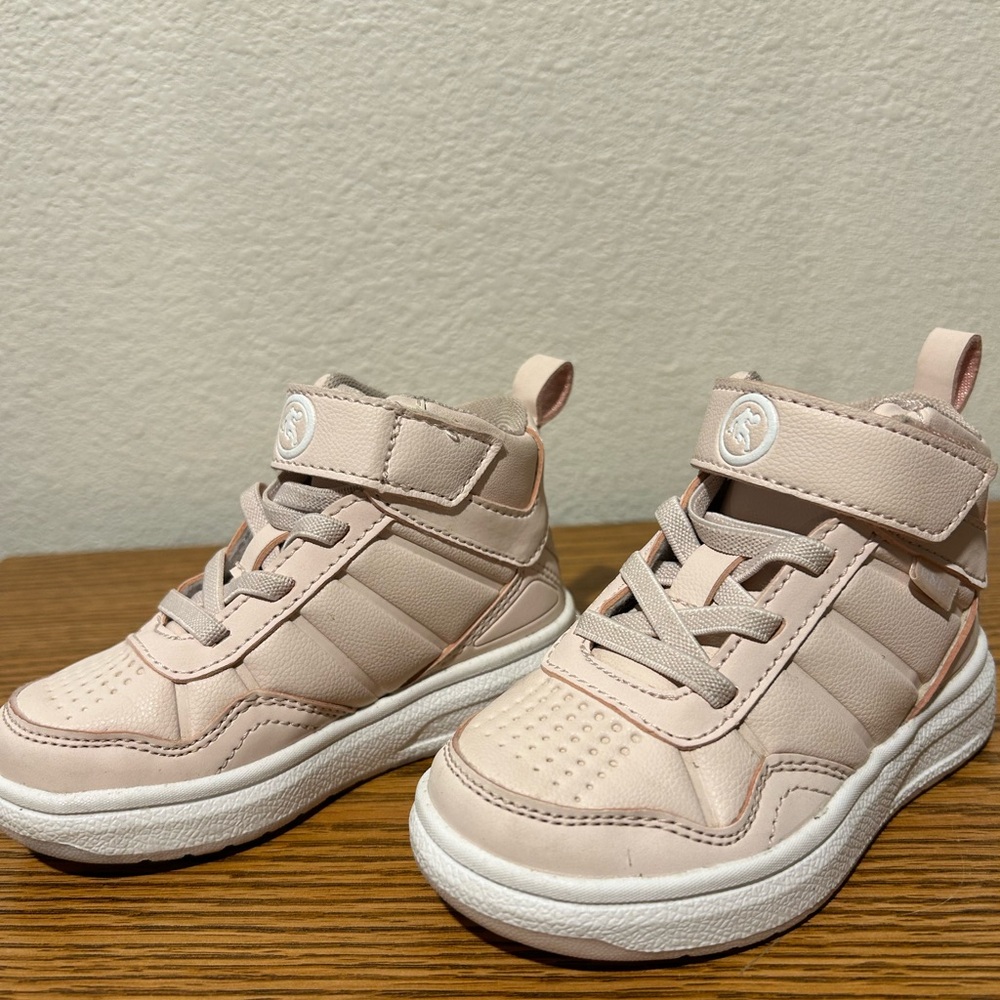 Andi Pink High-tops For Little Girls - Picture 2 of 10